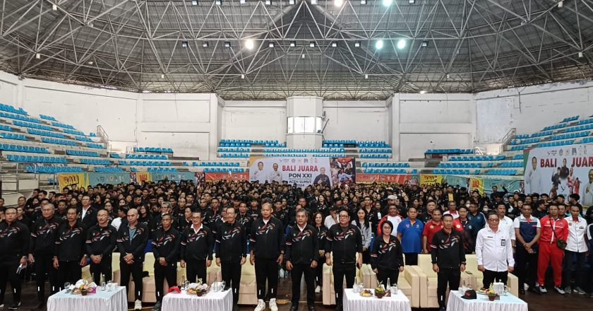Pelatda Kontingen PON Bali Dikukuhkan
