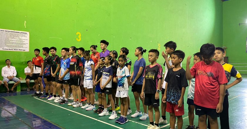 Puluhan Atlet Badminton Diterjunkan Pada Kejurprov di Jembrana
