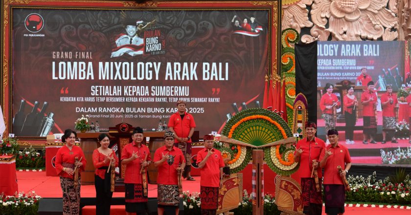 DPD PDI Perjuangan Bali Gelar Final Lomba Mixology Arak di Buleleng