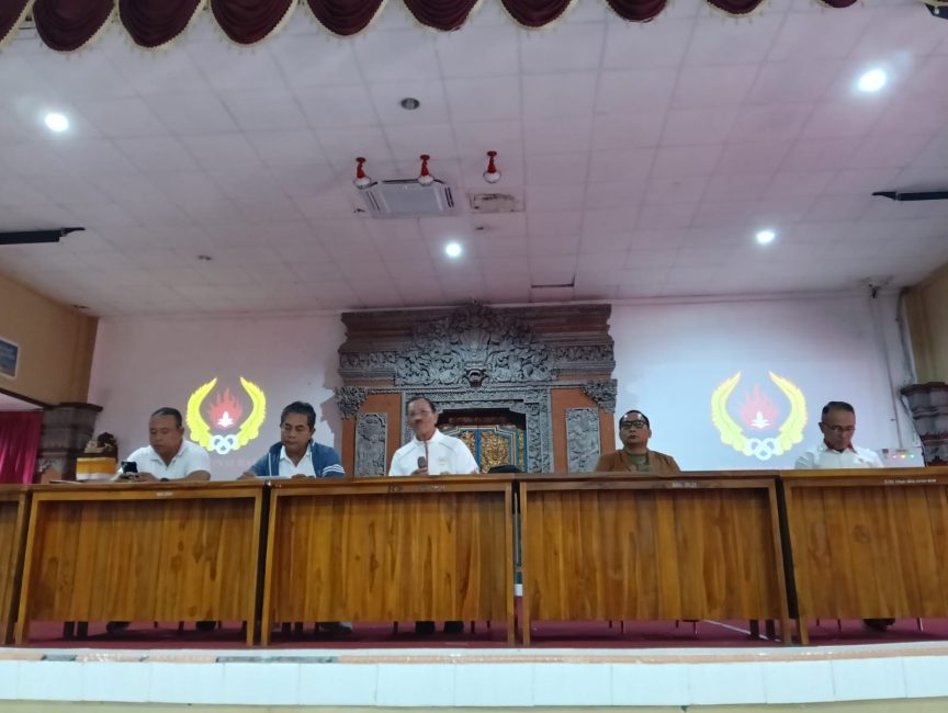 Jelang Porprov, KONI Bali Gelar Technical Meeting