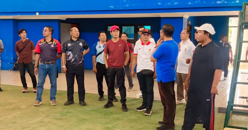 Wabup Supriatna Tinjau Venue Kejuaraan Dunia Vovinam 2025, Sebut GOR Undiksha Sangat Representatif