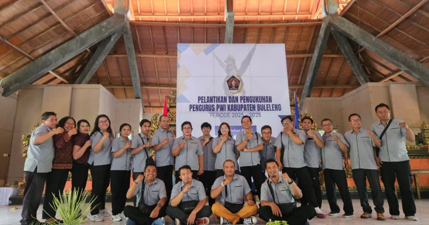 Pengurus PWI Buleleng Resmi Dilantik