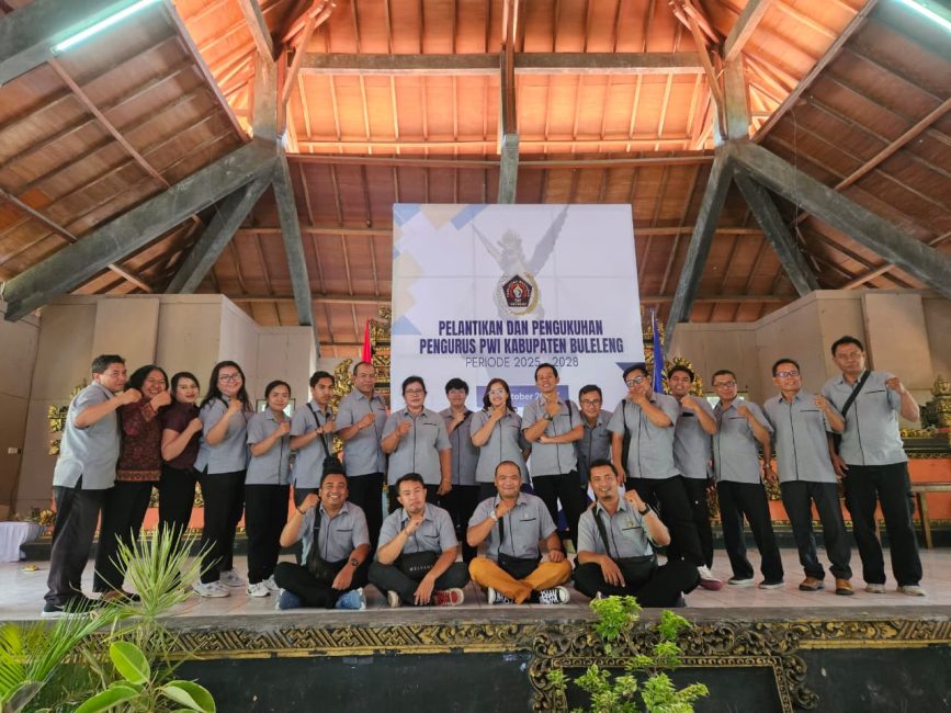 Pengurus PWI Buleleng Resmi Dilantik