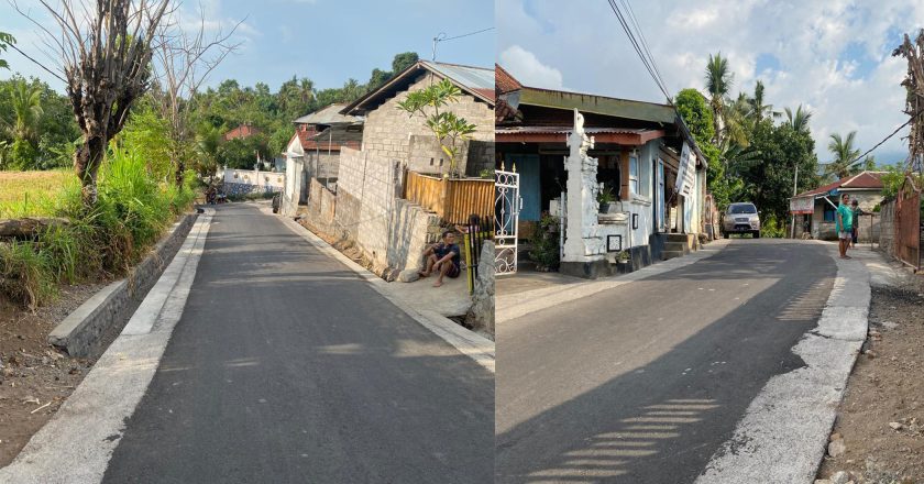 Setelah 10 Tahun Menanti, Jalan Pratu Subrata Kini Mulus