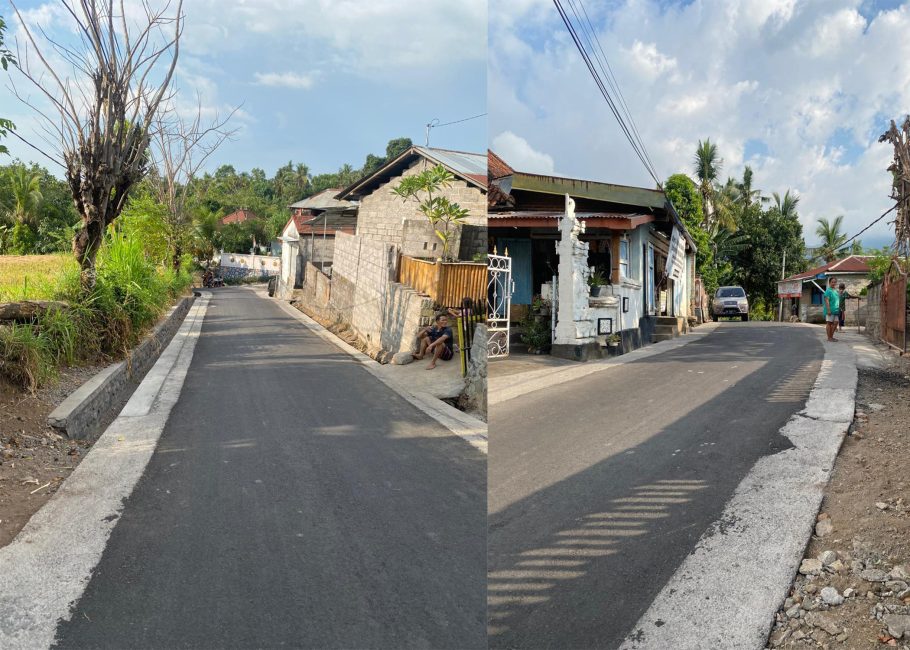 Setelah 10 Tahun Menanti, Jalan Pratu Subrata Kini Mulus