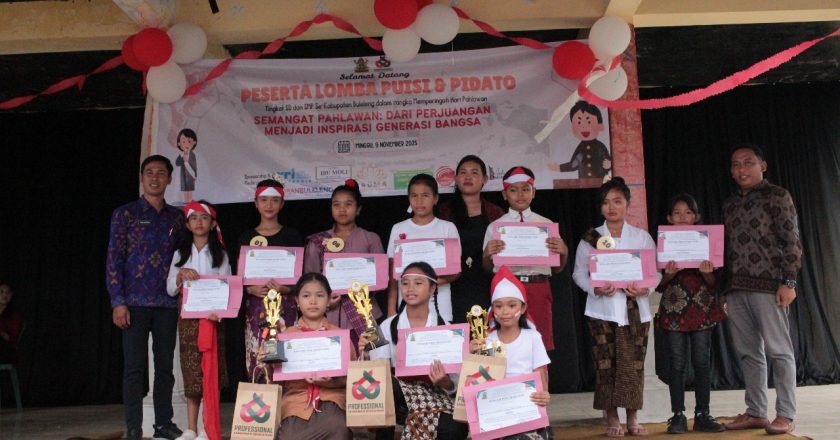 Bimbel Saraswati Education Gelar Lomba Pidato dan Puisi Peringati Hari Pahlawan