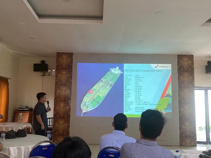 Pembersihan Kapal FSO Cinta Natomas Ditargetkan Rampung Awal Tahun 2026