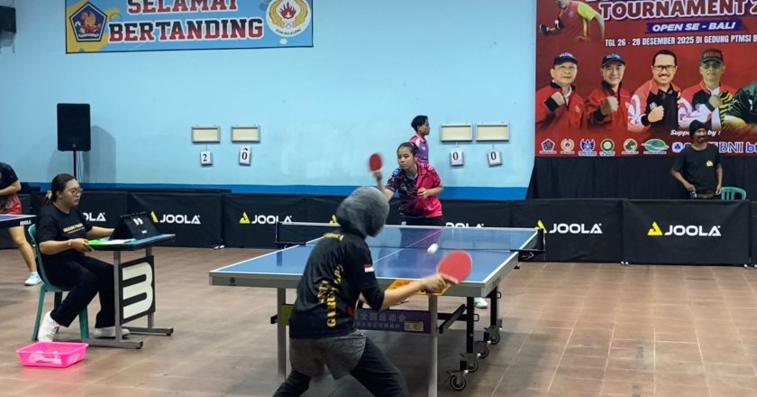 Ratusan Atlet Ikuti Buleleng Pingpong Turnamen 2025