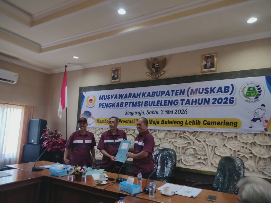 Lestariana Hattrick Pimpin PTMSI Buleleng, Siap Bidik Sukses Porprov 2027