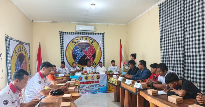 Savate Buleleng Resmi Terbentuk, Turah Dipta Nahkodai Kepengurusan
