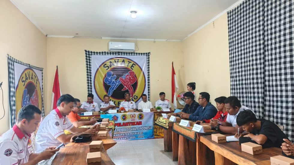 Savate Buleleng Resmi Terbentuk, Turah Dipta Nahkodai Kepengurusan