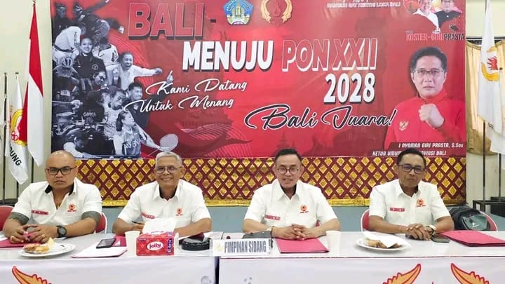 KONI Bali Mulai Gelar Sidang Mutasi Jelang Porprov Bali