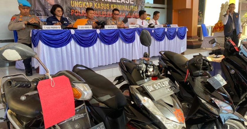 Curi Empat Motor, Spesialis Curanmor Dibekuk