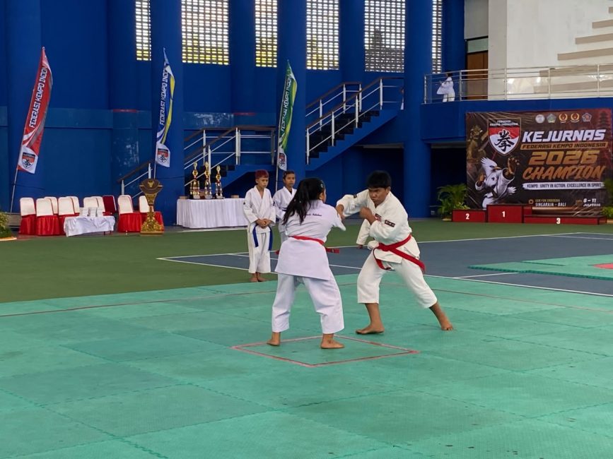 Ratusan Atlet Kempo Ikuti Kejurnas 2026 di Buleleng