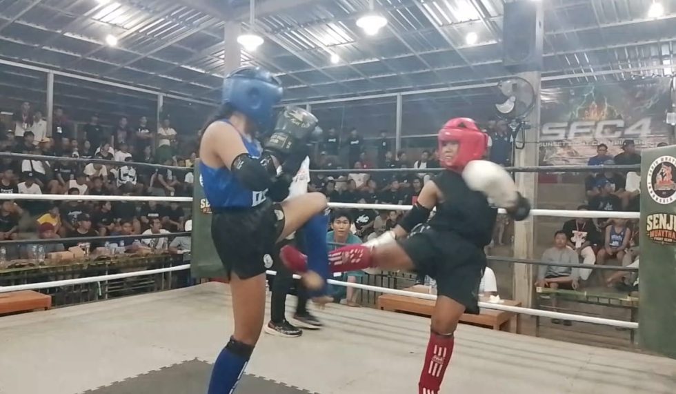 Geliat Muaythai di Buleleng Barat, Sunset Fight Vol. 4 Jadi Ajang Cetak Petarung Muda