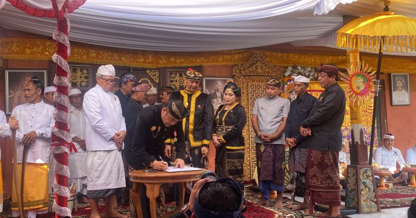 Dikukuhkan, Puri Agung Pengastulan Diharapkan Pererat Tali Persaudaraan