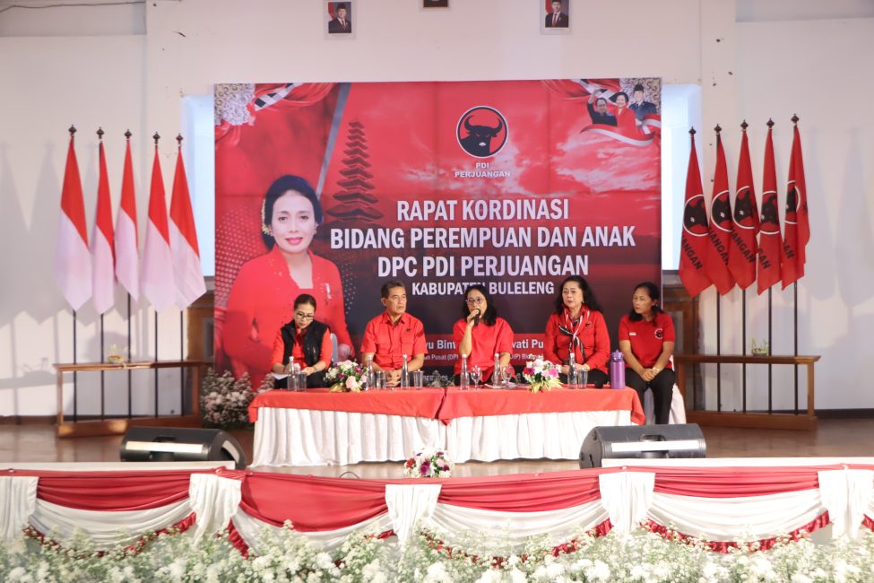 PDI Perjuangan Buleleng Perkuat Peran Kader Perempuan di Tingkat Akar Rumput