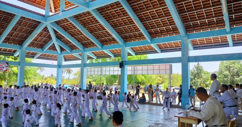 Ratusan Karateka Ikuti Gashuku dan Ujian Kenaikan Tingkat INKAI Buleleng